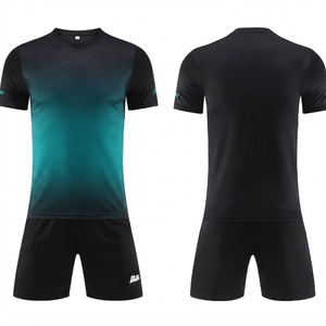 Custom Sublimated Soccer Uniform Kit Unisex <b>Short</b> Sleeve Jersey <b>Shorts</b> <b>Socks</b> Set Moisture Wicking Breathable All Seasons 100% - Product Image 3