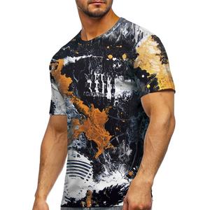 Camisetas de Algodón 100% Ecológicas con Estampado por Sublimación al por Mayor 2022, Tallas Grandes, Diseño en Blanco, Servicio OEM, Color Personalizado, las Mejores - Product Image 6