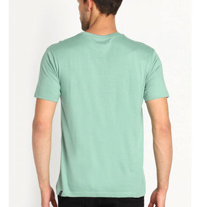 เสื้อยืดผ้าฝ้ายน้ำหนักเบาสำหรับบุรุษฤดูร้อนลำลองระบายอากาศได้ดีผ้านุ่มสวมใส่สบายมีสไตล์ทุกวันเสื้อยืดแขนสั้น - Product Image 4