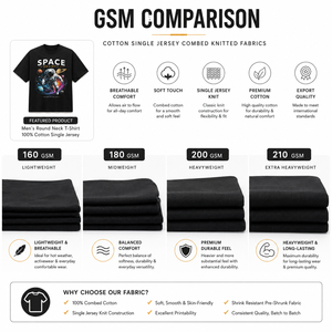 Camiseta Negra de Manga Larga para Hombre con Estampado de Astronauta de Space Society, Cuello Redondo, Corte Holgado, Informal, 100% Algodón Tejido, Estampado por Transferencia de Calor - Product Image 3