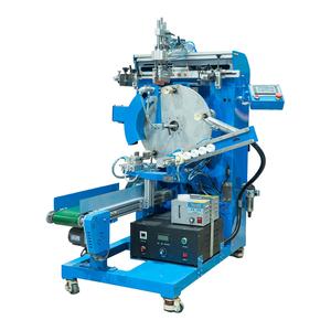 New Robowind High-Speed Fully Automatic <b>Monochrome</b> Screen <b>Printer</b> with 10cm X 35cm Max Print Area 220V for Bottle Cap Production - Product Image 2