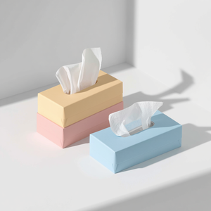 Premium 2 Ply Ultra Soft High Absorbency Virgin Wood Pulp Facial <b>Tissues</b> Box Bulk Home Use - Product Image 3