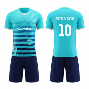 Conjunto de Camisetas de Fútbol con Estampado Digital Personalizado, Unisex, Manga Corta, Secado Rápido, Transpirable, Cuello Redondo, Impresión del Nombre del Equipo y del Jugador, Elástico - Product Image 5