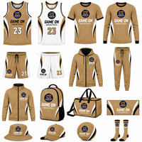 Fournisseur en gros de tenues de basketball pour hommes, découpe automatisée, respirant, séchage rapide, kit sportif sublimé