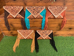 กระเป๋าหนังนิ่มสะพายข้างดีไซน์ใหม่สำหรับผู้หญิงกระเป๋าทรงซองจดหมายอเนกประสงค์กระเป๋าถือคลัทช์หนังแท้ - Product Image 4