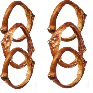 Odor-Free Braided Bulky Carved Buffalo Ox Bully Ring Eco-Friendly High-Protein Art Collectible Custom - Product Image 2