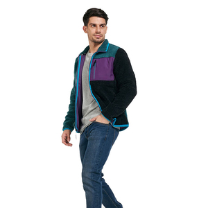 Chaquetas de hombre de lana polar Sherpa de diseño personalizado para fabricantes, ropa de calle, moda nueva, chaqueta de alta calidad para hombre - Product Image 5