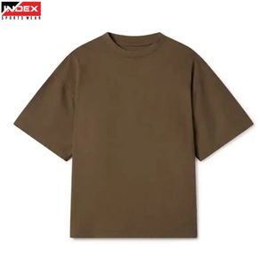 เสื้อยืดคอกลมสีพื้นคุณภาพสูงสำหรับผู้ชาย ผ้าฝ้ายนุ่มสบาย สไตล์ลำลอง สตรีทแวร์ - Product Image 1