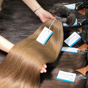 Extensiones de Cabello Humano Natural de Alta Calidad, Tejidas a Mano, 100% Cabello Vietnamita de Mujer - Product Image 2