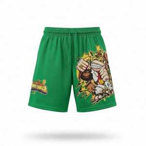 Double <b>Layer</b> Premium Quality Custom Sublimation Printing Solid High Street Swimming Gym Athletic Custom Logo Streetwear Shorts - Product Image 1