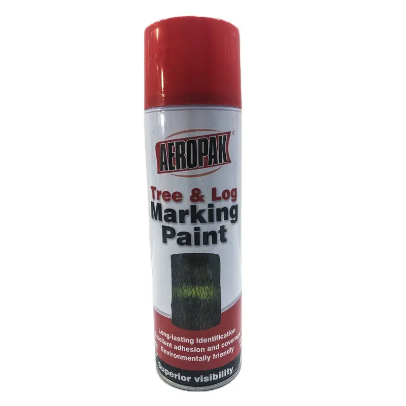 AEROPAK Tree & Log & Wood İşaretleme Aerosol sprey boya çabuk kuruyan floresan UV dayanıklı uzun ömürlü aşırı çevre için