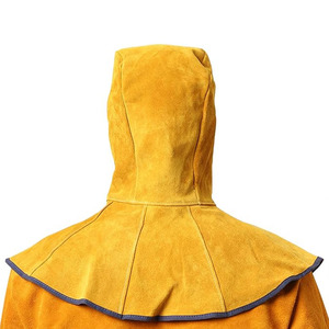 Capuche de soudage en polyester avec protection du cou et des épaules, ignifuge, résistance à la chaleur 300°C, pack respirateur inclus, couleur personnalisée - Product Image 4