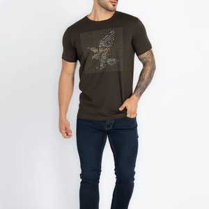 Servicio OEM, Camiseta para Hombre, 100% Algodón/Poliéster, Impresión Personalizada por Sublimación, Camiseta Deportiva para Hombre, Nueva Moda, Precio Económico - Product Image 4