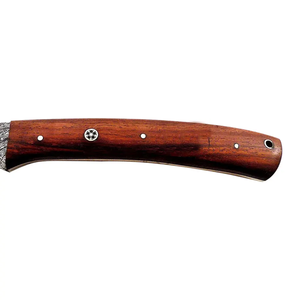 Hache artisanale en acier Damas de qualité industrielle, manche en bois, pour camping et bûcheronnage - Fournisseur de marques privées - Product Image 2