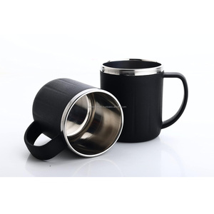 Mug de voyage en acier inoxydable avec logo personnalisé, finition mate, tasse à café isolée, mug de camping en plein air, fabricant - Product Image 4