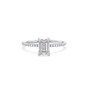 Bague de fiançailles REYES en argent sterling 925, couleur D, moissanite VVS, pour femme, scintillante, certifiée GRA, bijoux fins, best-seller - Product Image 2