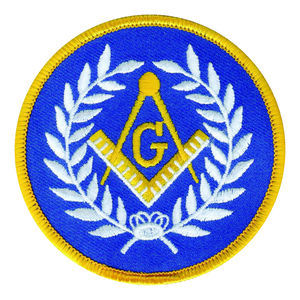 Badge d'arche royale, broderie d'écusson provincial, emblème maçonnique, badges faits main en fil d'or, badges de régalia personnalisés - Product Image 4