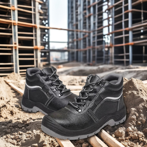 รองเท้าเซฟตี้หัวเหล็กกันน้ำกันลื่นสำหรับทำงานรองเท้าเซฟตี้หัวเหล็กทนทานต่อการเจาะสำหรับผู้ชาย - Product Image 6