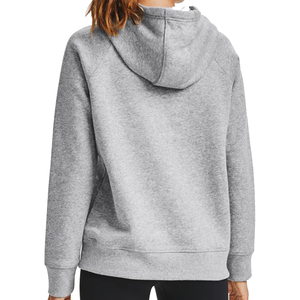 Sudadera con Capucha Gris para Mujer, Manga Larga, Tejida, con Bolsillo Frontal, Transpirable, para Otoño - Product Image 2