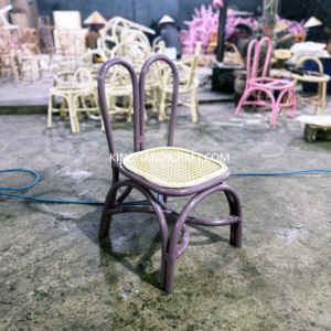 Sillas Infantiles de Ratán Hechas a Mano para Alquiler en Eventos, Bodas y Fiestas, Fabricante Mayorista - Product Image 1
