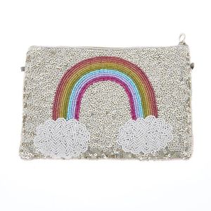 Luxury Hand Beaded Coin <b>Purse</b> Small Zipper Pouch Party Mini Bag for Women At <b>Cheap</b> Price - Product Image 1