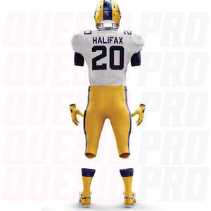 Uniforme de football américain pour hommes adultes de haute qualité à bas prix, respirant, à séchage rapide, pour l'été, fabriqué en 100% polyester, performant - Product Image 5