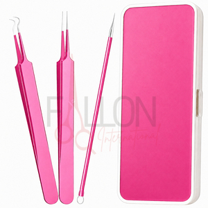 Professional Eyelash Tweezer Stainless Steel Facial Tweezers Blackhead <b>Ingrown</b> <b>Hair</b> <b>Remover</b> Extraction <b>Tools</b> - Product Image 2