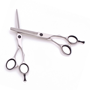 Ciseaux de coiffure professionnels, ciseaux de coupe de cheveux, ciseaux à effiler en acier inoxydable, ciseaux de barbier - Product Image 6