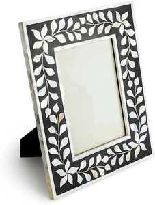 Best Selling Horn Bone Inlay Vertical Handmade Eco-Friendly Waterproof <b>Wall</b> Mount Photo <b>Frame</b> From India - Product Image 6
