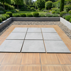Baldosas de Porcelana para Exteriores Cementino Ash Reliable R11 de 60x60cm, 20mm de Grosor, Resistentes, Color Beige, para Pavimentación de Garajes - Product Image 3