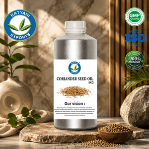 Fabricant exportateur d'huile essentielle de graines de coriandre pure, vente en gros en vrac - Pour la fabrication de cosmétiques et les mélanges d'aromathérapie - Product Image 4