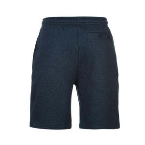 Shorts de sport respirants de qualité supérieure, couleur bleu marine, coupe ajustée, pour la gym, avec taille élastique et cordon de serrage - Product Image 2