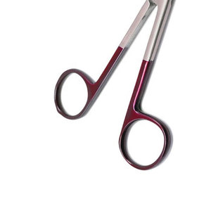 Ciseaux dentaires manuels en acier inoxydable courbés, instrument chirurgical, coupe de précision, dissection, autoclavable, qualité professionnelle - Product Image 3