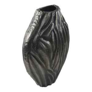 Vase de sol en aluminium courbé moderne Zikra Handicrafts, taille moyenne, décoration intérieure/extérieure, mariage, bureau, salon, fait main - Product Image 6
