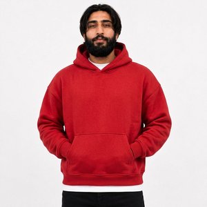 Custom Oversized <b>Pullover</b> <b>Mens</b> Hoodie Manufacturer Cotton Fleece Streetwear Private Label Supply US Buyers - Product Image 2