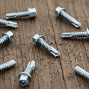 Tornillos Autoperforantes de Cabeza Hexagonal de Acero al Carbono Métricos/Pulgadas, Marca PDC, Venta al por Mayor de Fábrica en Vietnam, Grado 8, Galvanizados/Fosfatados - Product Image 3