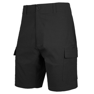 Pantalones Cortos Cargo Casuales para Hombre, de Color Sólido, Tela de Lona, Cintura Media, Cierre de Botones, con Bolsillos Funcionales - Product Image 1