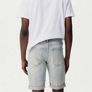 Shorts de Mezclilla Casuales Ecológicos para Hombre, 100% Algodón, Alta Calidad, Verano, Personalizables - Product Image 5