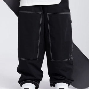 Pantalones de Nieve Holgados para Hombre con Logotipo y Diseño Personalizados, Pantalones Anchos de Esquí, Estilo Urbano Holgado - Product Image 1