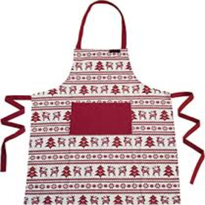 Tela de alta calidad impresa de alta calidad nueva Navidad personalizable delantal Emiratos Árabes Unidos para la exportación - Product Image 6