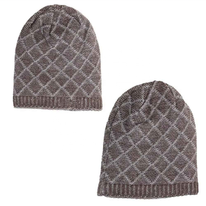 Gorro de Punto Unisex, Color Gris Sólido, 100% Acrílico, Invierno, Casual, Adulto, 58-60CM de Circunferencia de Cabeza, para Exteriores - Product Image 5