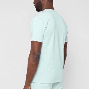 2023ชุดเสื้อยืดและกางเกงขาสั้นสำหรับผู้ชายเสื้อยืดแขนสั้นและกางเกงสำหรับฤดูร้อนเสื้อยืดลำลองระบายอากาศชุดวิ่งแฟชั่น - Product Image 3