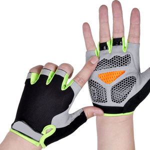 2026 Top Quality Anti <b>Slip</b> Solid Grip Cycling Gloves <b>Half</b> Finger Bike Gloves - Product Image 2