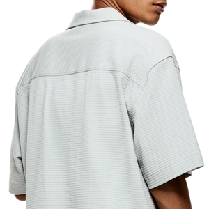 Camisa Casual Holgada para Hombre, Suave, Ligera, Transpirable, de Manga Larga, con Botones al Frente, Estilo Relajado, Cómoda para el Día a Día - Product Image 5