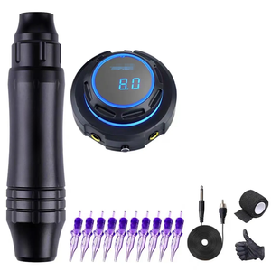 Kit de Máquina de Tatuaje Corporal, Juego Completo de Pluma para Tatuaje, para Maquillaje Permanente, Microblading, Uso para Principiantes - Product Image 1