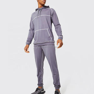 Survêtement pour homme de haute qualité, très vendu, meilleur style, vêtements respirants personnalisés, léger et à motif uni pour l'hiver - Product Image 3