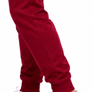 Pantalon de jogging en molleton personnalisé, coupe droite, polyester/coton, léger, respirant, surface lisse, construction flexible, style moderne et décontracté - Product Image 6