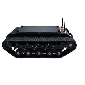 Tracked Chassis <b>Robot</b> Crawler Tank Platform High Speed Electric Vehicle Chassis Ros Track - Product Image 3