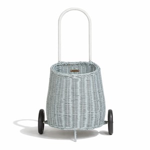 Bolsa de carrito de bebé pequeña y económica, de mimbre tejido, de alta calidad, tipo canasta. - Product Image 6