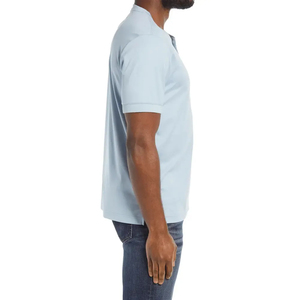 100% Cotton Men's for <b>T</b>-<b>Shirt</b> Comfortable Short Sleeve Stylish Button Collar Regular Fit Washable Custom Printed Eco-Friendly - Product Image 2